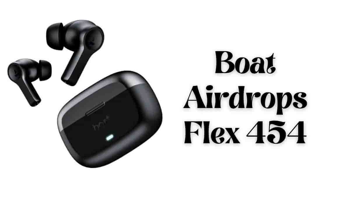 Boat Airdrops Flex 454 ANC Price in India, Amazon, Review, Cover