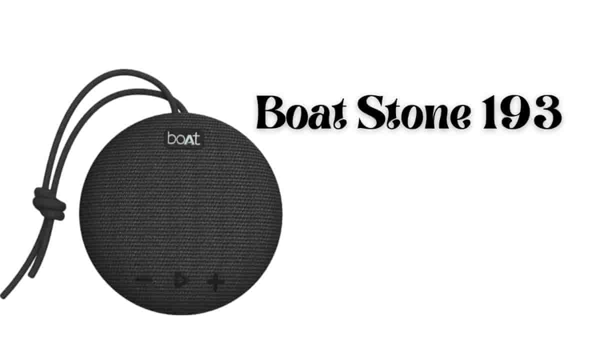 Boat Stone 193 Price, Review, Bluetooth Speaker